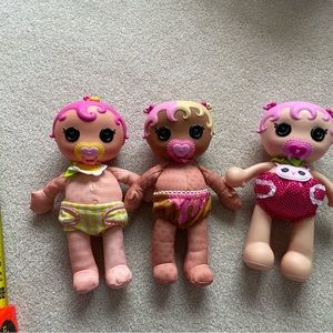 Lalaloopsy Babies - lot of 3